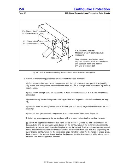 DS 2-8 Earthquake Protection for Water-Based Fire ... - FM Global