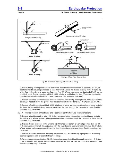 DS 2-8 Earthquake Protection for Water-Based Fire ... - FM Global