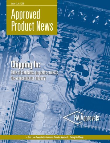 Approved Product News -- Vol. 22, #1 - FM Global