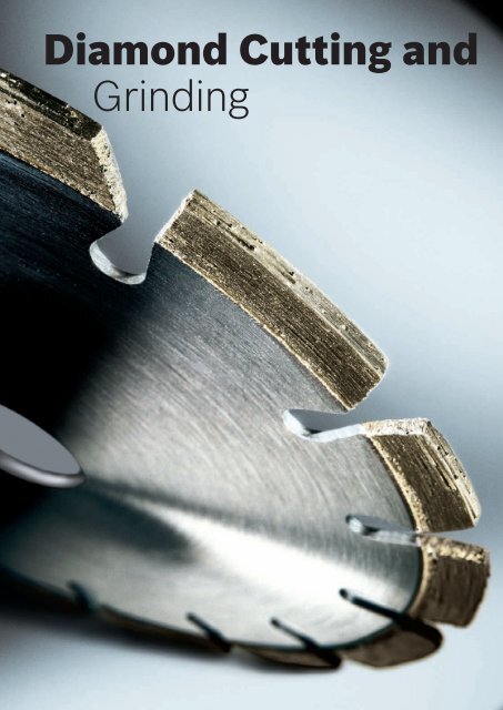 Diamond Cutting and Grinding - AX Soling