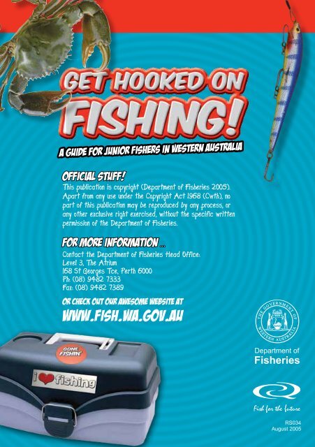 Get Hooked on Fishing - Department of Fisheries