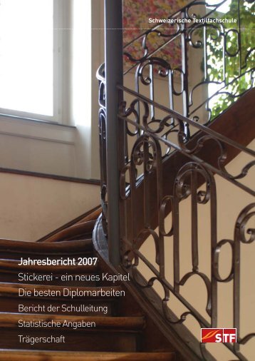Jahresbericht 2007 Stickerei - ein neues Kapitel Die ... - ALOCO Bern