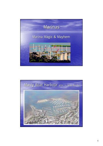 Marinas - Port of Brisbane Corporation