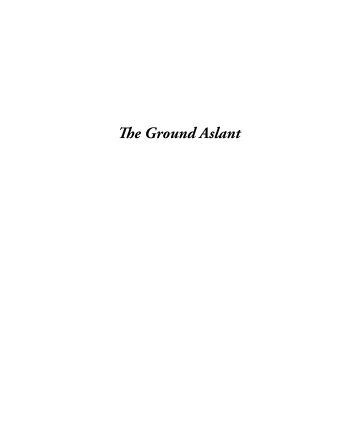 The Ground Aslant - Shearsman Books