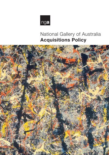 National Gallery of Australia Acquisitions Policy