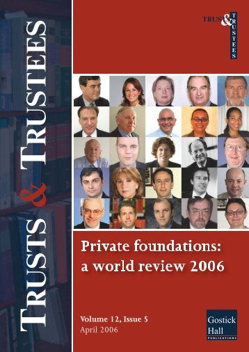 Front Matter (PDF) - Trusts & Trustees