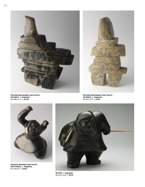 Inuit Carvings: - Pucker Gallery