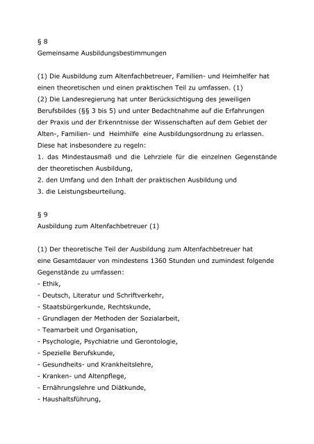 Heimhilfegesetz idgf 70/2001