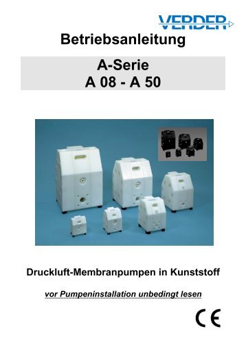 Die Spezialisten für Druckluft-Membranpumpen - Verder