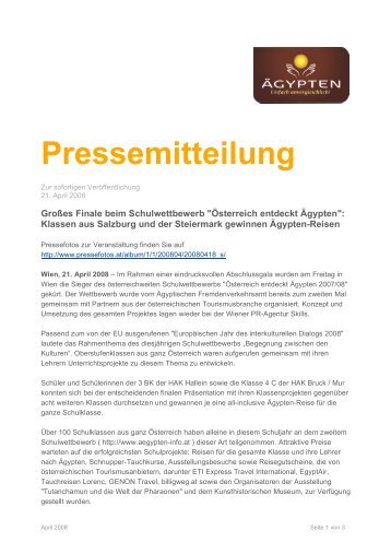 Pressemitteilung - The Skills Group