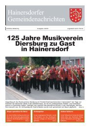 Gemeindezeitung 02-08 (14,57 MB) - Gemeinde Hainersdorf
