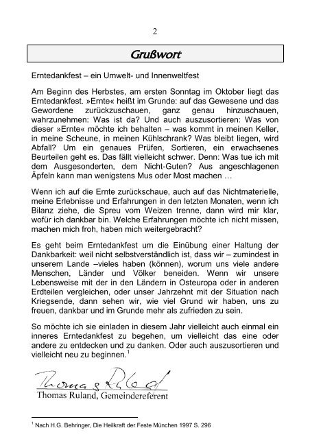 Pfarrblatt Nr. 13-2012 - bei der Seelsorgeeinheit Pforzheim West