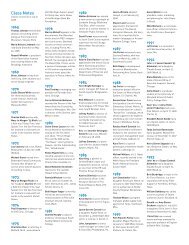 Class Notes - Augustana College