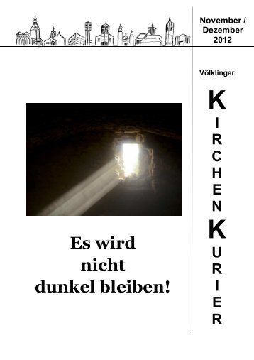 Kirchenkurier November-Dezember 2012 - St. Eligius