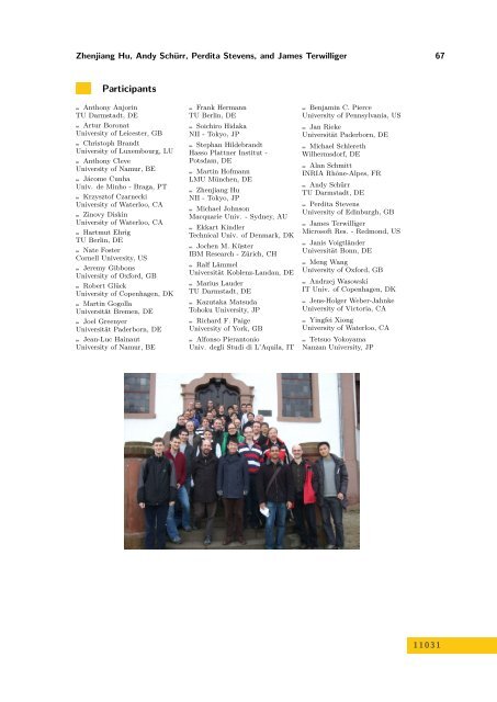 Volume 1, Issue 1, January 2011 - DROPS - Schloss Dagstuhl