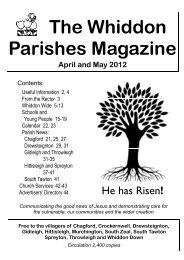 Whiddon Parishes Magazine - The church of St Michael the ...