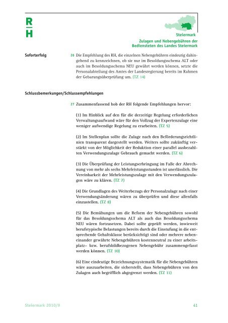 Steiermark 2010/9 - Der Rechnungshof