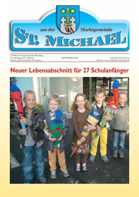 Gemeindezeitung September 2008 Teil 1 - St. Michael in der ...