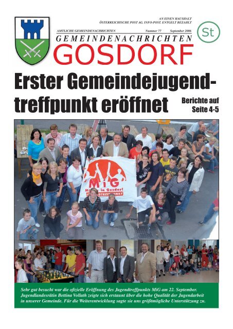 Ausgabe September 2006 - Gosdorf