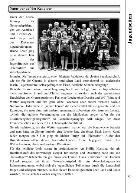 August / September - Evangelische Kirchengemeinde Einhausen