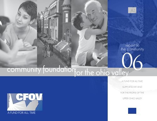 report to the community - Community Foundation for the Ohio Valley