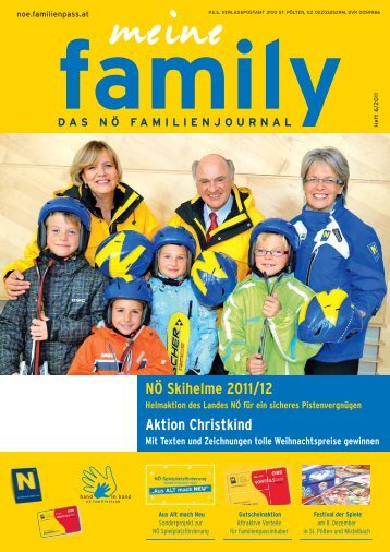 zum Ausschneiden im NÖ Familienjournal 6/2011 - Familienpass
