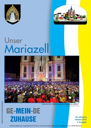 Ausgabe Oktober 2012 - Stadt Mariazell