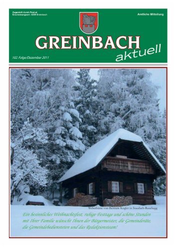 6 – 12 Uhr Christtag: 6 - Greinbach