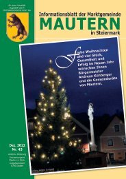 Informationsblatt der Marktgemeinde in Steiermark - istsuper.com
