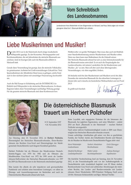 steiermark - Steirischer BLASMUSIKVERBAND