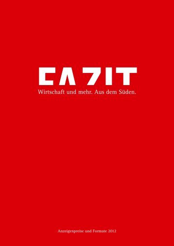 Wirtschaft und mehr. Aus dem Süden. - Fazit