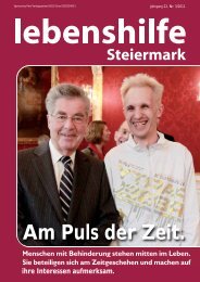 Nr. 3/2011 - Lebenshilfe Steiermark