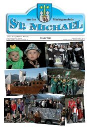 Gemeindezeitung März 2011 - St. Michael in der Obersteiermark