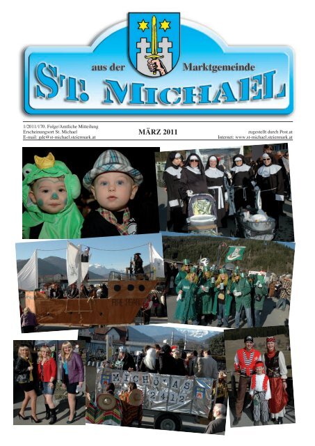 Gemeindezeitung März 2011 - St. Michael in der Obersteiermark