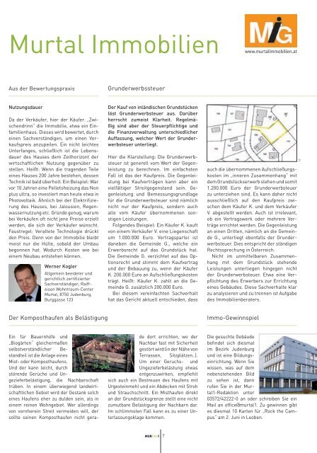 immomurtal - Immobilien Josef Suppan GmbH