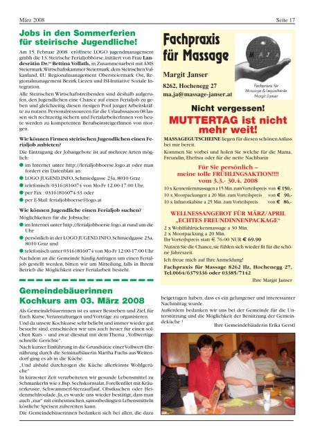 März 2008 / Nr. 44 - Nestelbach im Ilztal