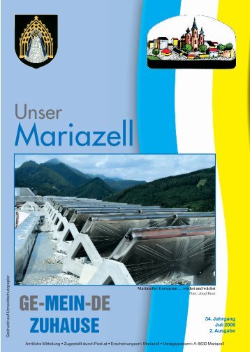 Ausgabe Juli 2008 - Stadt Mariazell