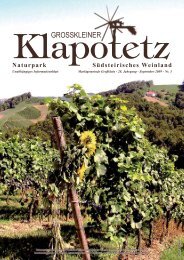 Klapotetz - 28. Jahrgang - September 2009 - Nr. 3 (pdf