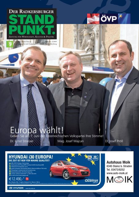 Europa wählt! - Steirische Volkspartei