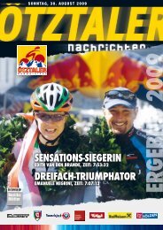 SEnSationS-SiEgErin drEifach-triumphator - Sölden