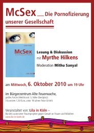 McSex Die Pornofizierung unserer Gesellschaft