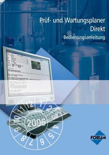 Prüf- und Wartungsplaner Direkt - Forum Verlag Herkert GmbH