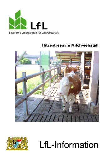 Hitzestress im Milchviehstall - Bayerische Landesanstalt für ...