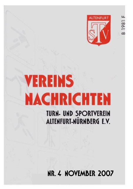 Nr 4 November 2007 Tsv Altenfurt