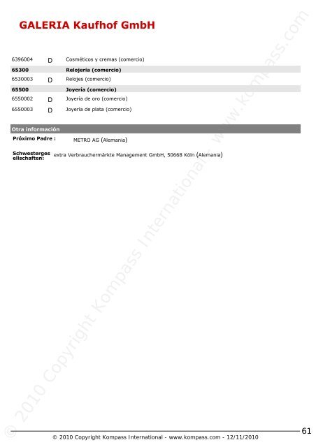 Importadores de Joyería en Alemania - AL-Invest