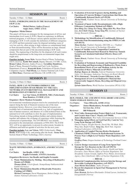 ICEM11 Final Program 9.7.11pm_ICEM07 Final Program ... - Events