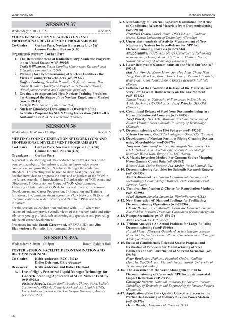 ICEM11 Final Program 9.7.11pm_ICEM07 Final Program ... - Events