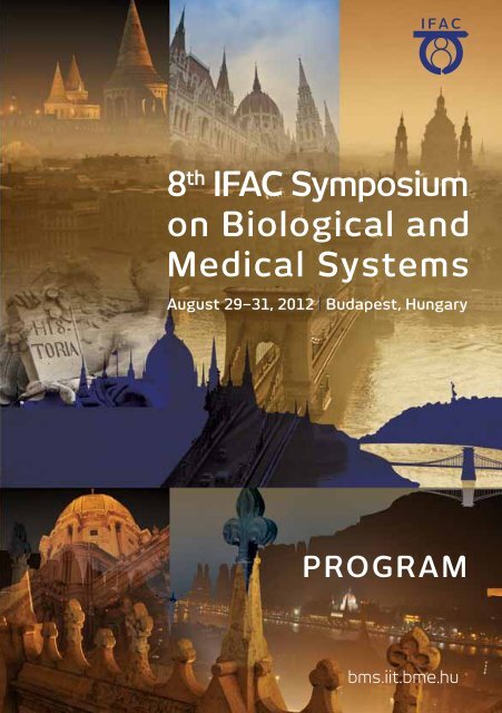 8th IFaC Symposium on Biological and medical Systems