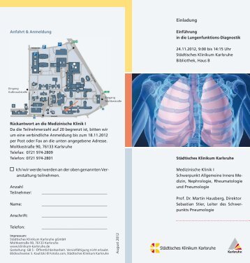 Flyer - Städtisches Klinikum Karlsruhe