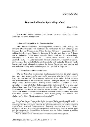 Articol despre Stierle - Philologica Jassyensia